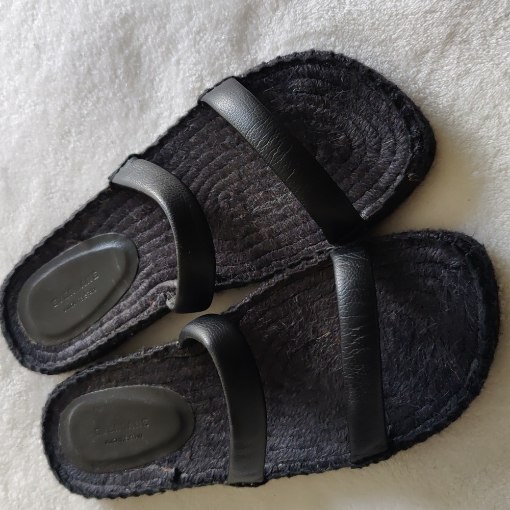 Everlane Espadrilles Size 7 Black